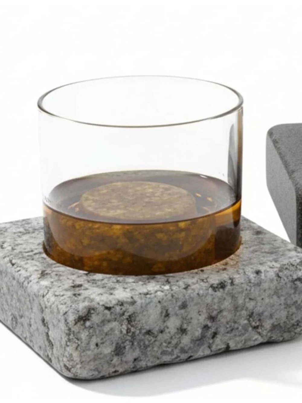NEW "On the Rocks" Solid Granite Whisky Stones by Sea Stones